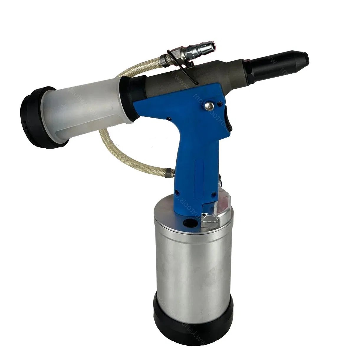 Hydraulic Pneumatic Air Riveter with Riveting Ability 4.0 to 6.4 Stainless Steel Aluminium Rivet Pop Riveting Tools with Stroke 22mm