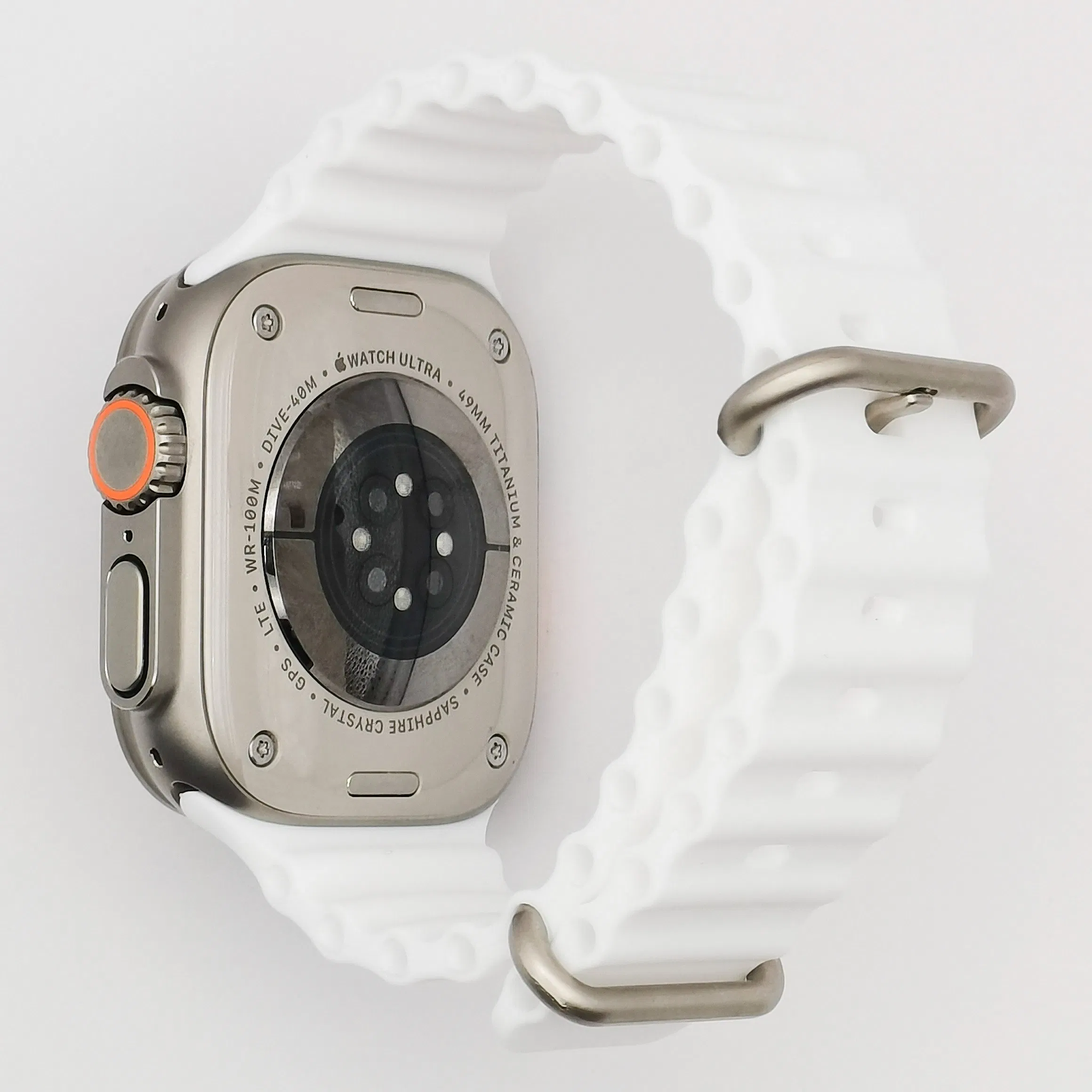 Ocean Band Adjustable Silicone Watch Bands for Apple Watch Ultra for iWatch Series Ultra 8 7 6 5 4 3 2 1 42/44/45/49mm