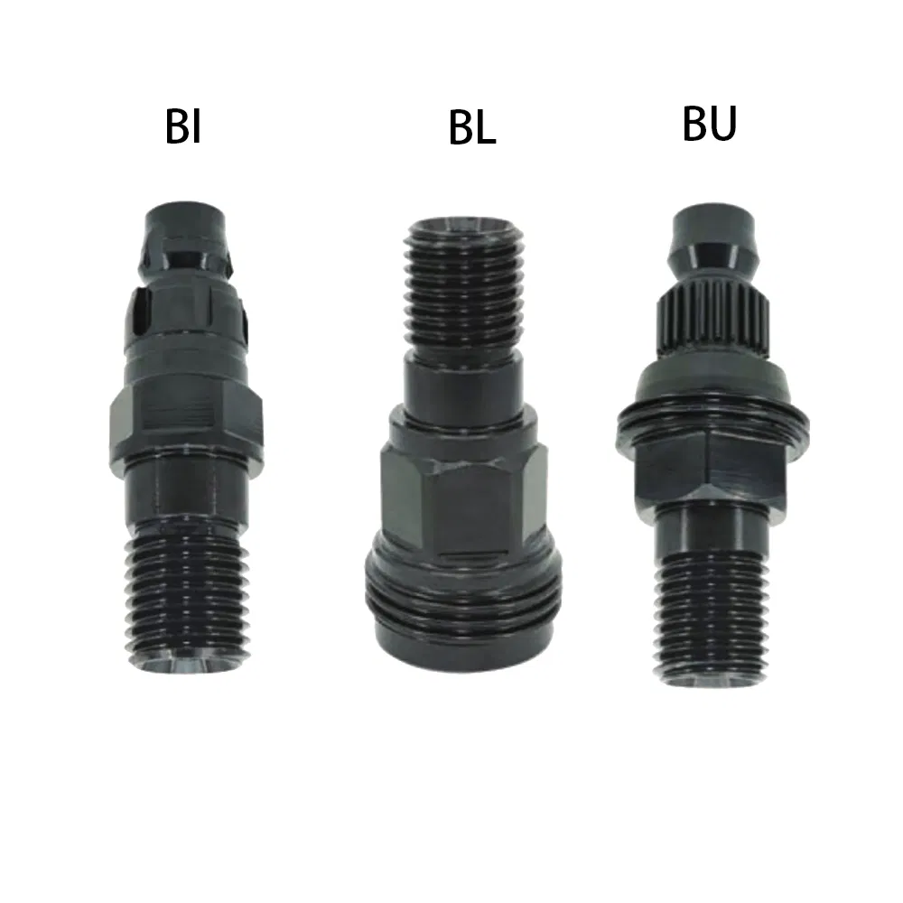 BI/BL/BU to 1-1/4" UNC Male & 5/8" Female Exchange Adapter