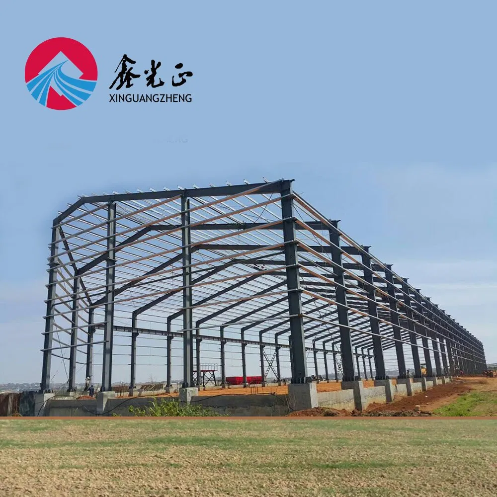 Simple Design Painted Structure Steel Warehouse Prefabricated House Factory Prefabrication Prefab Steel Shop
