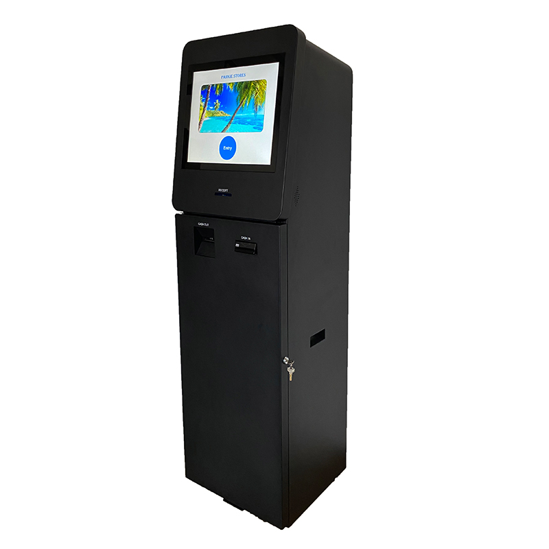 Free Standing Self Service Cash Coin Payment Deposit Withdraw Machine Cdm ATM