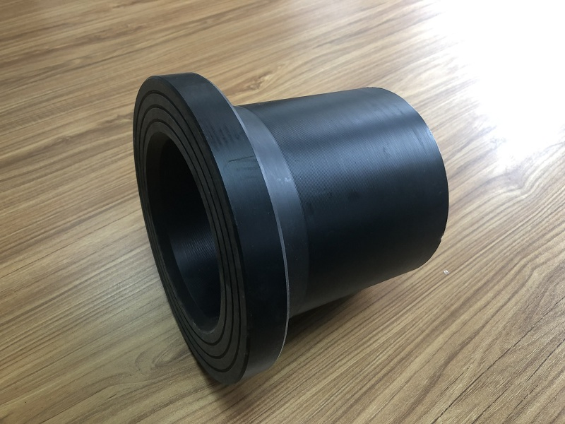 High Quality Standard Plastic Injection Pipe Flange Plate PE Pipe Fitting Pn16 Flange Adaptor Joint PE Butt Fusion Pipe Stub End Epoxy Flange for Water Supply