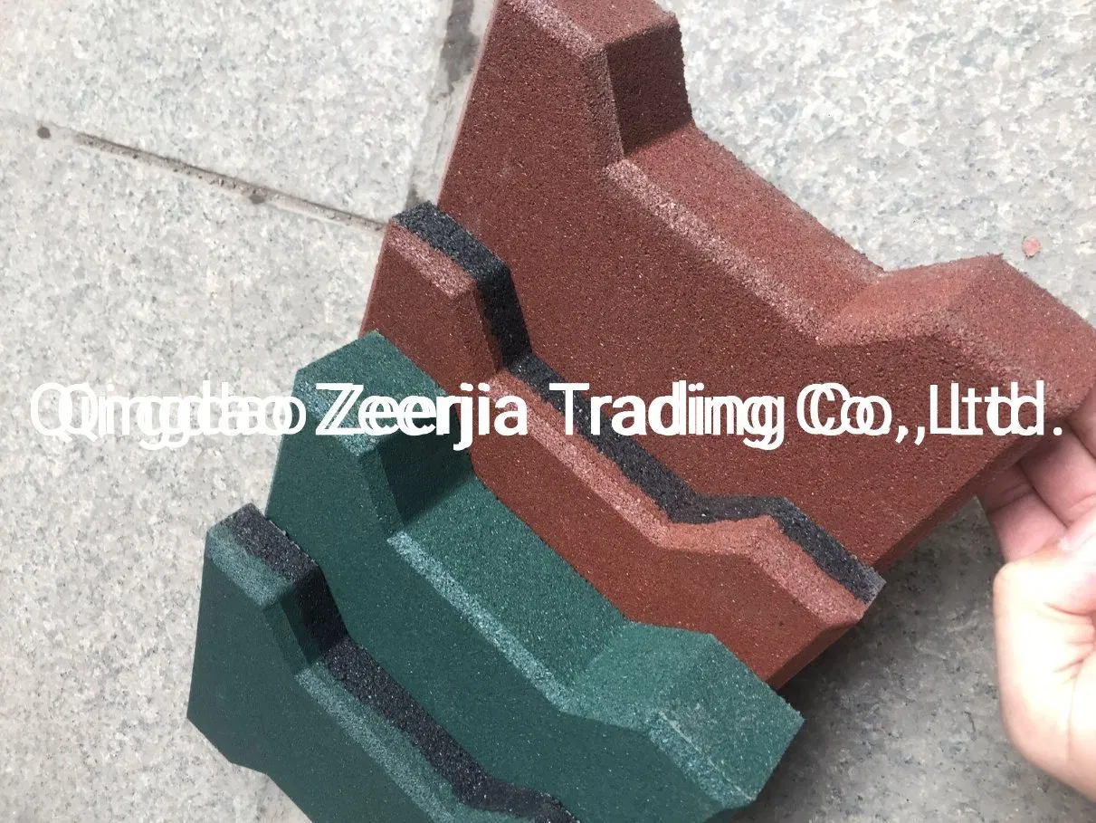 Резиновая плитка для детских площадок 50x50 см