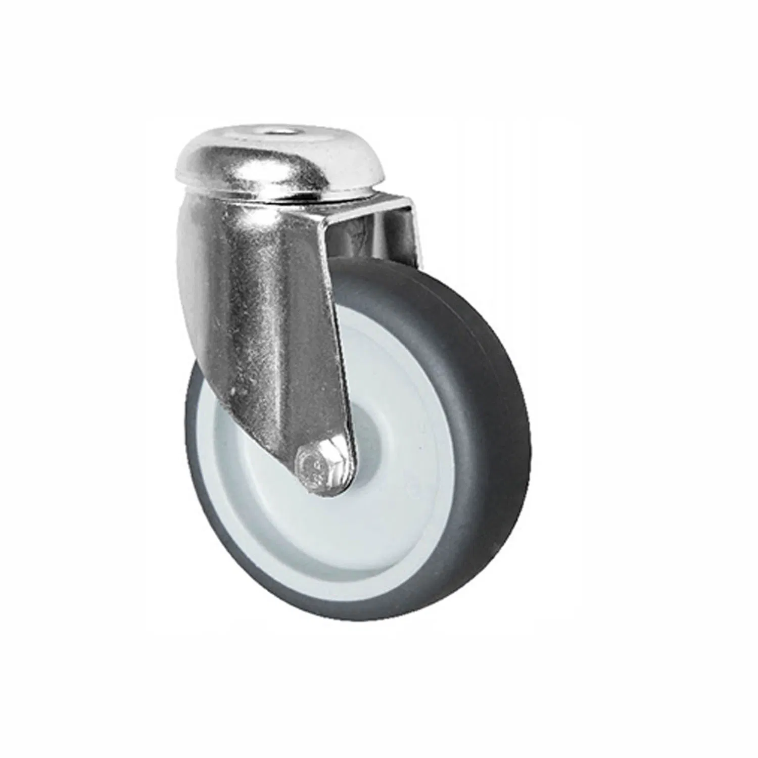 Europe Type 2/3/4 Inch Light Duty Thermoplastic Rubber Casters