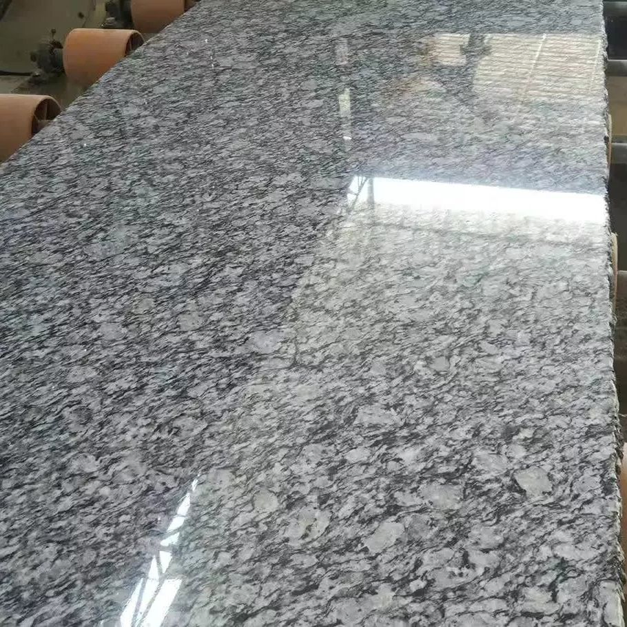 China Sea Wave Spray White Granite G4118 Granite Slab