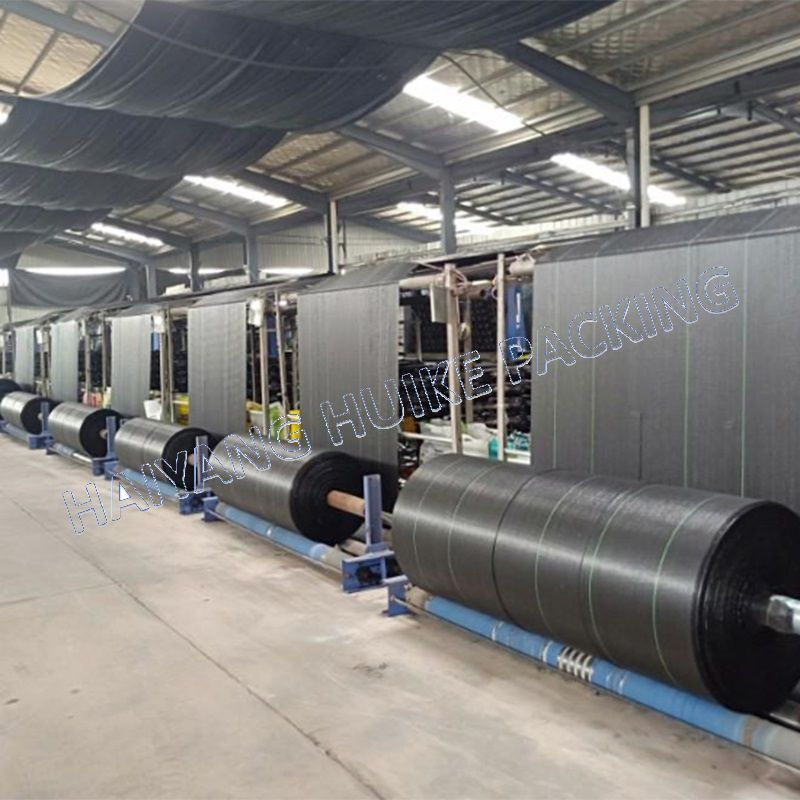PP Plastic Fabric Woven Geotextile Weed Mat Ground Cover