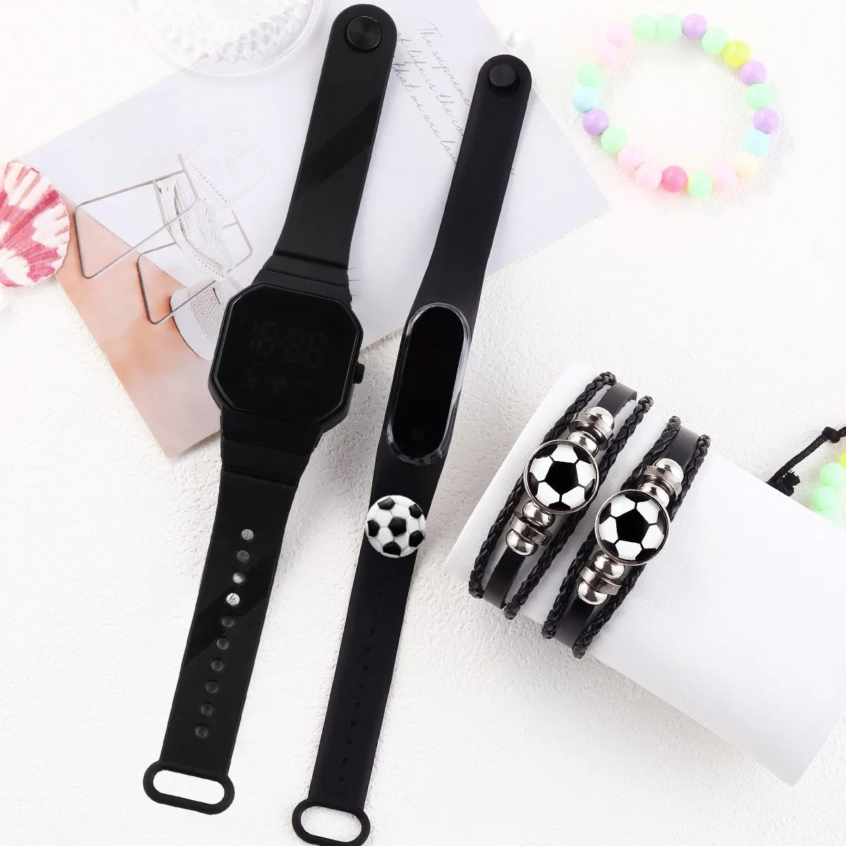 Watch Set Gift Cute Cartoon Teen Watch Teenager