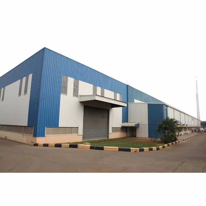 Steel Construction Prefabricated Steel Building Material H Beam and Column Large Span Steel Factory Warehouse