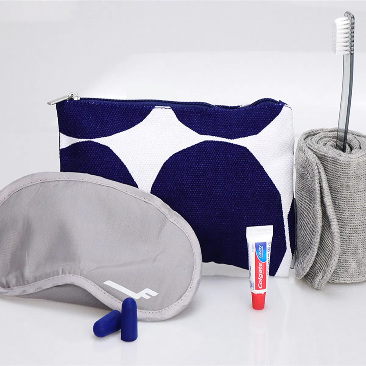 Travel Toiletries Set Amenity Kit Travel Kit for Kids Airline Amenity Kit