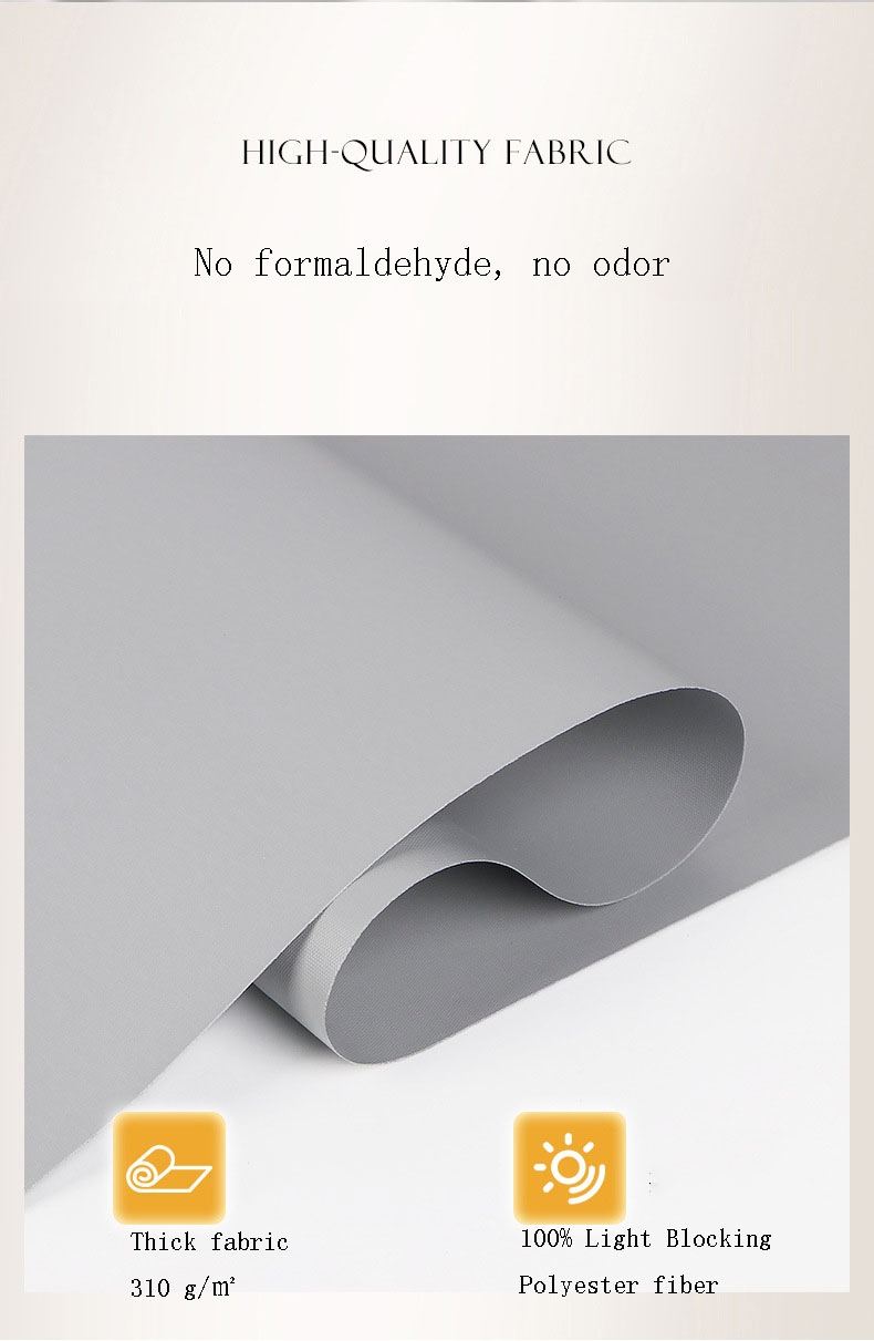 Chic Home Decor Sunscreen / Blackout Window Blinds Roller Blinds Curtain Fabric