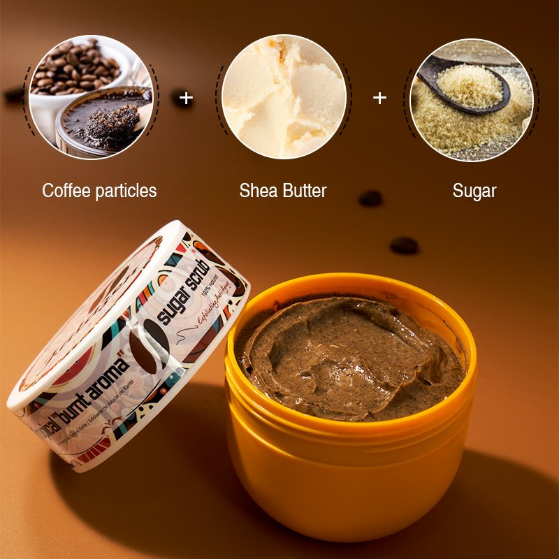 Effective Exfoliation to Create Smooth Skin Gentle Non-Irritating Coffee Body Scrub