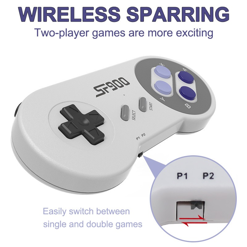 Manufacturers Sf900 HD Game Stick Wireless Two-Player Built-in 5000 Games Video Game Consoles