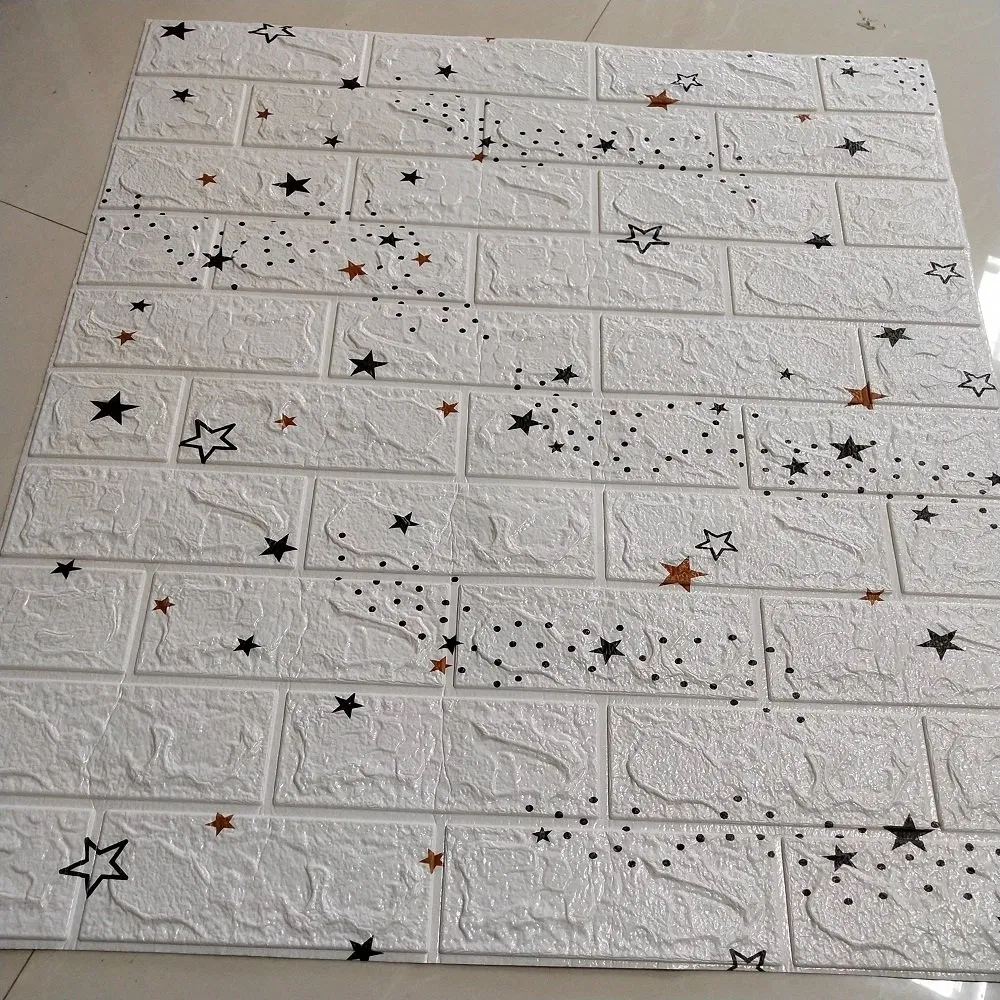 Premium 3D PE Foam Wall Stickers - Fireproof and Functional Styles