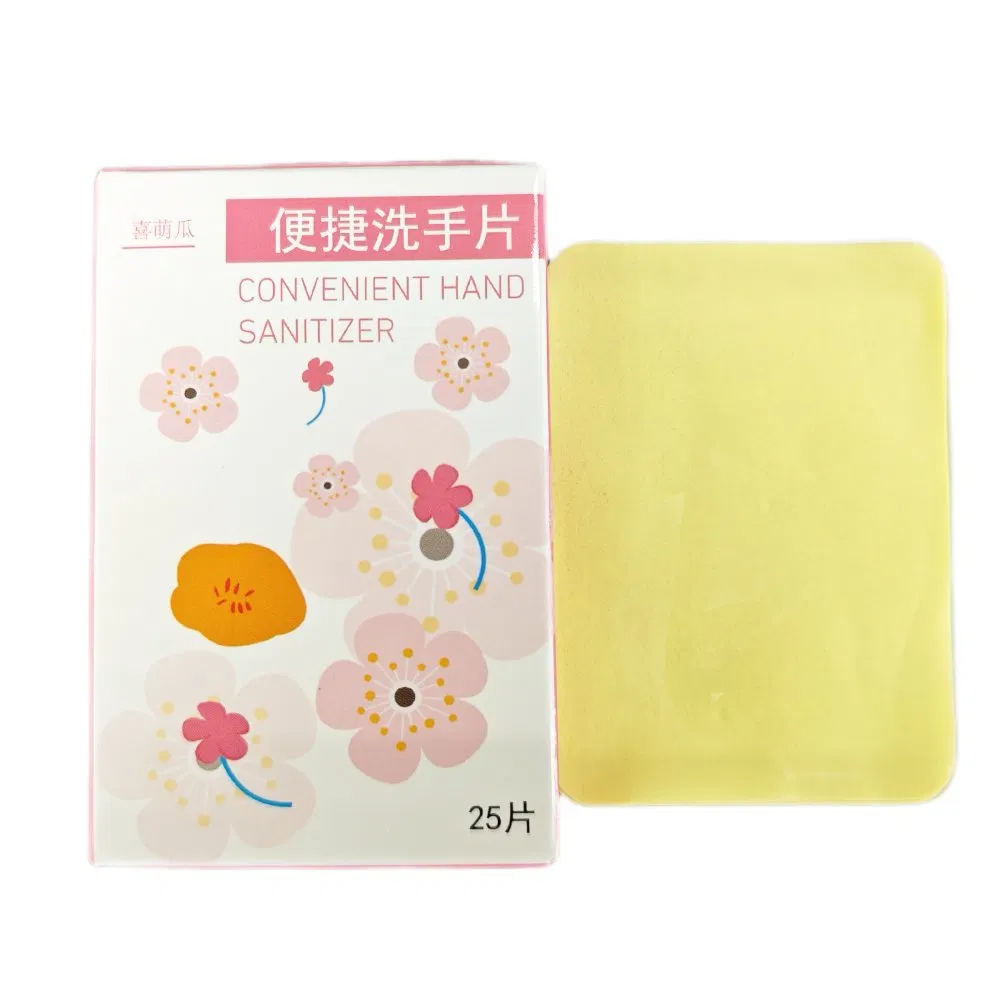 Hand Soap Tablet Custom Aromatic Solid Cleaner Tablets Hand Wash Clean Portable Dissolvable Paper Hand Soap