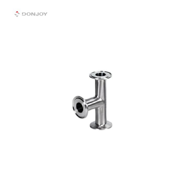 Sanitary 3A Ss Equal Reducing Tee Tube Joint Fitting