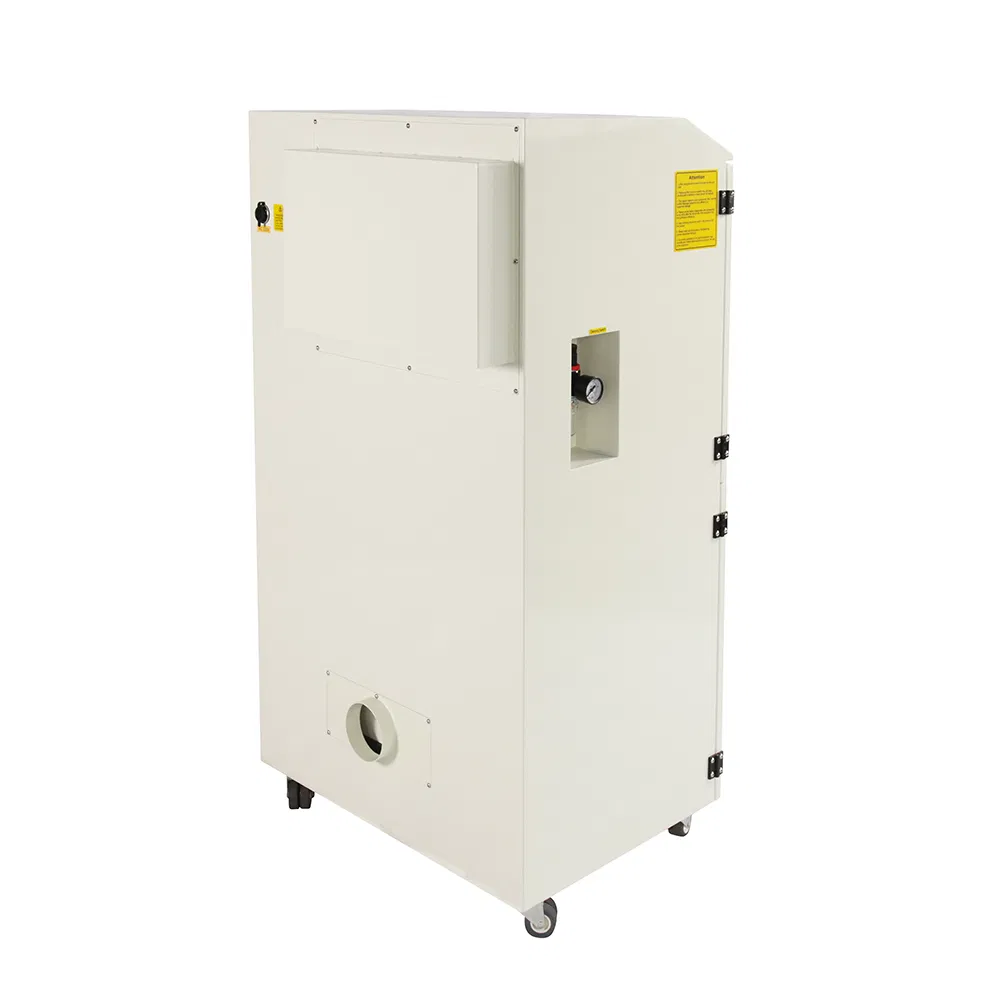 Pure-Air PA-1500TS-LT-IQ Fume Extractor System Design For 1390 CO2 Laser Cutting Leather