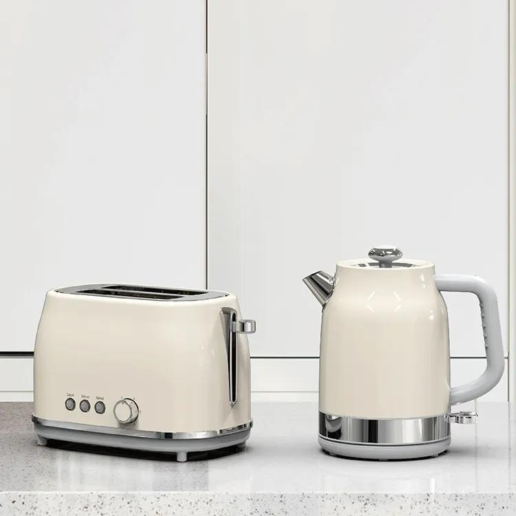 2024 Nordic Style Toaster High Quality Tea Kettle Portable Electric Kettle and Toaster Sets