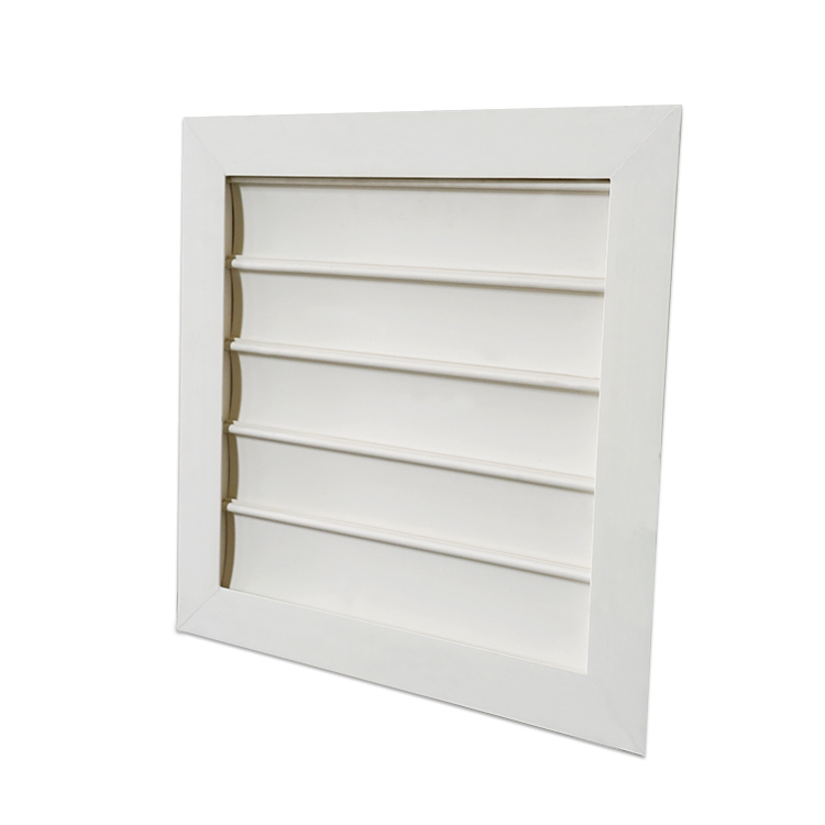 Efficient PVC Exhaust Louver Grille for Enhanced Airflow Management
