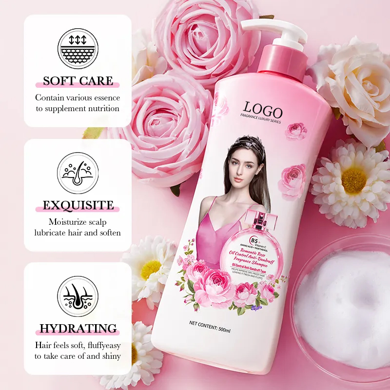 Ditong Rose Lavender Water Jasmine Shower Gel Deep Cleansing Fragrance Lasting Body Wash Set