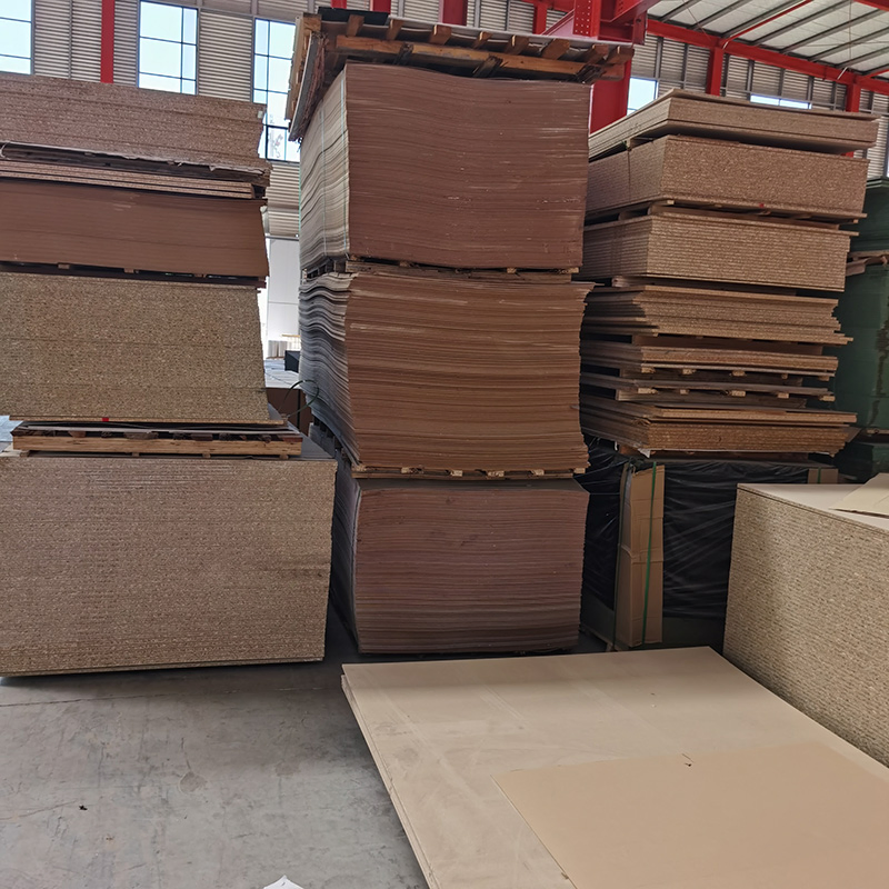 Melamine Faced 4X8 Chipboard Sheets 18mm Furniture Board Particle Board Wholesale Black Yellow Green Waterproof Leather Red