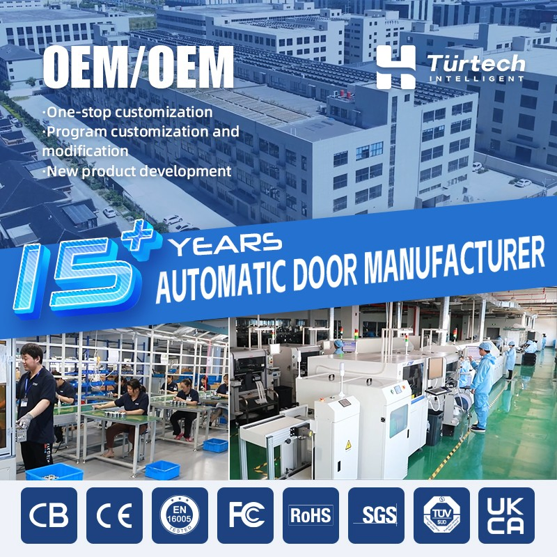 100kg Dtsc2000 Wide Entrance/Modern Design Electric Remote Control Automatic Telescopic Glass Sliding Sensor Door System