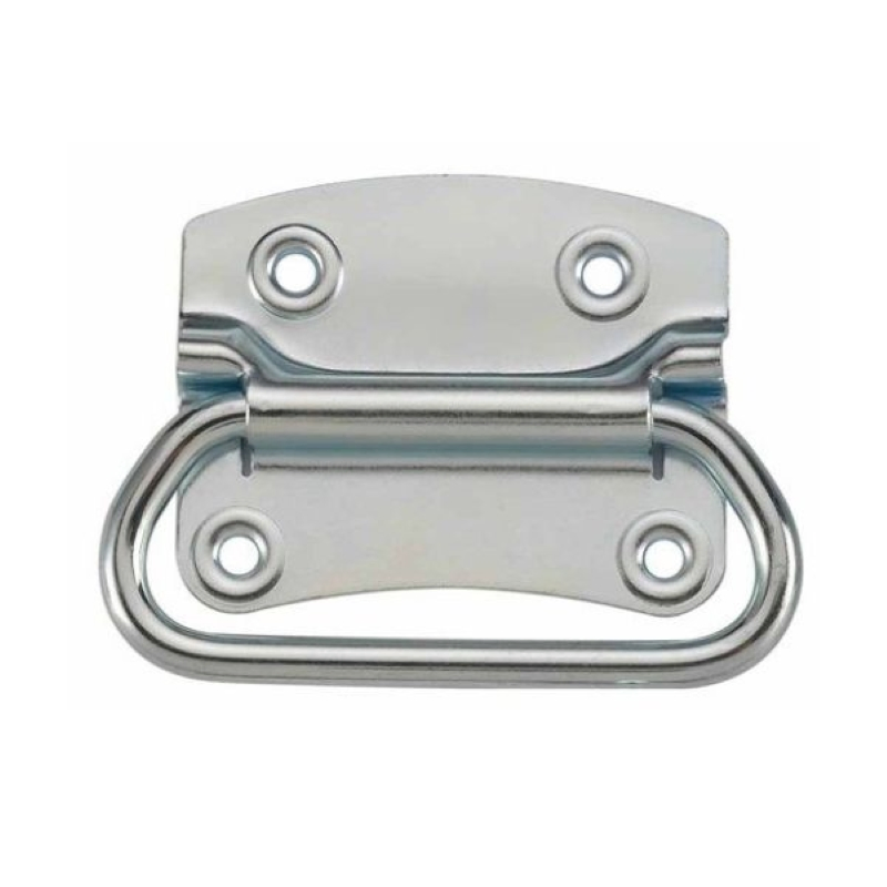 Light Duty Stainless Steel or Steel Tool Black Chest Handle