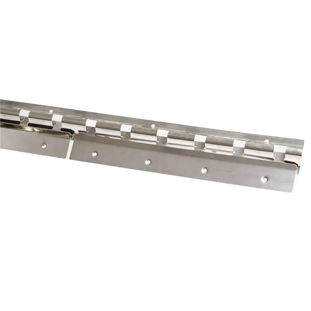 PVC Strip Door Mounting Hardware EU/Cn Style Hanger Rail and Clamp 200mm