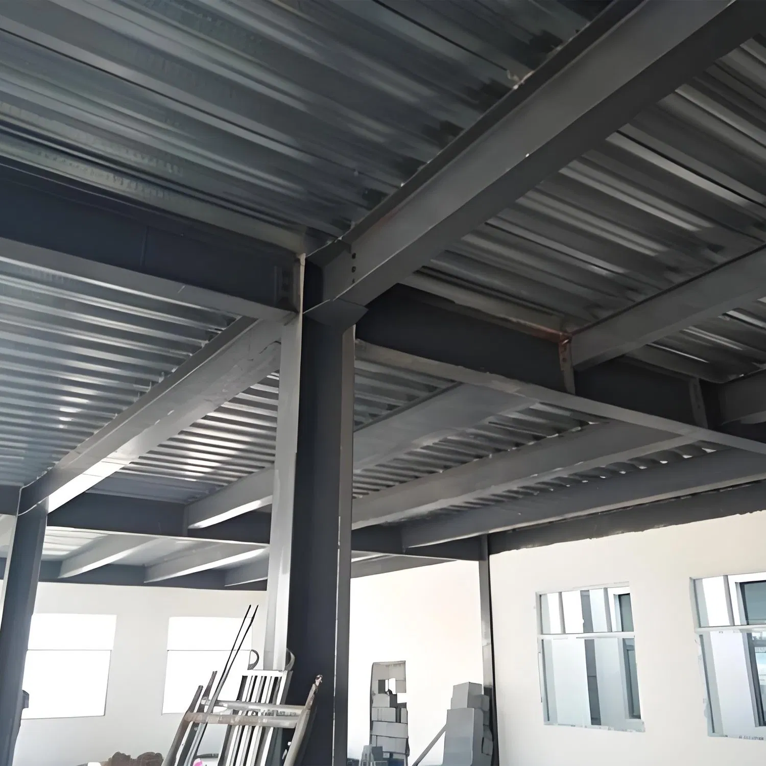 Durable Steel Structure Garden Shed with Weather-Resistant Design