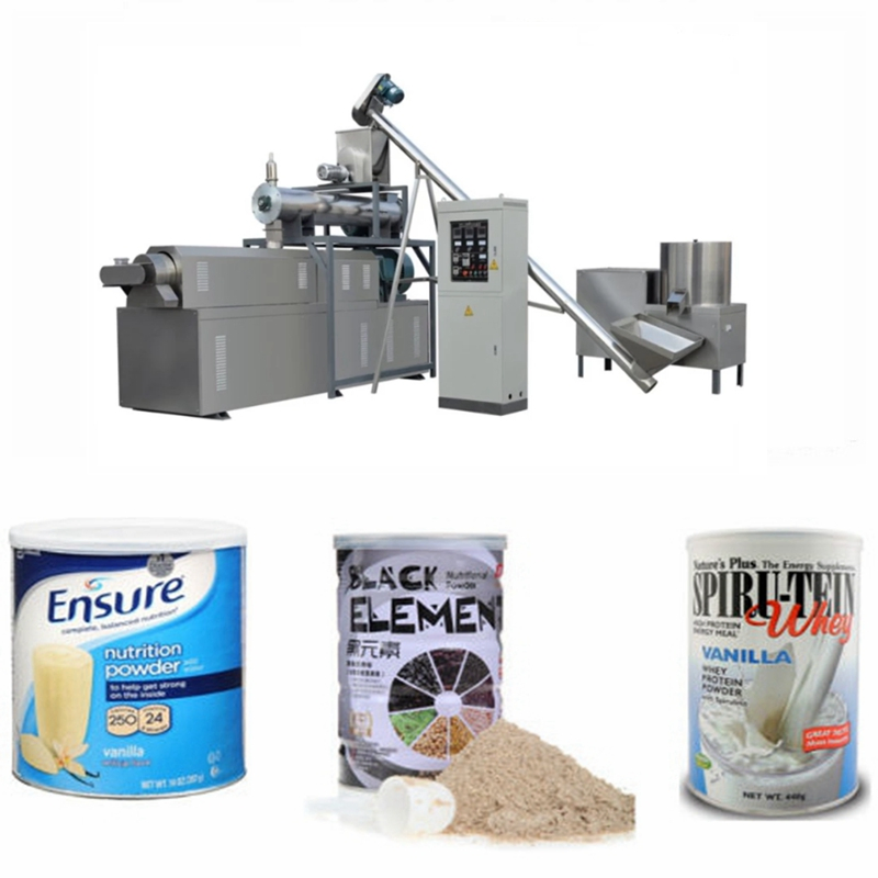 Popular Jinan Puffed Snacks Nutritional Powder Baby Food Making Machine