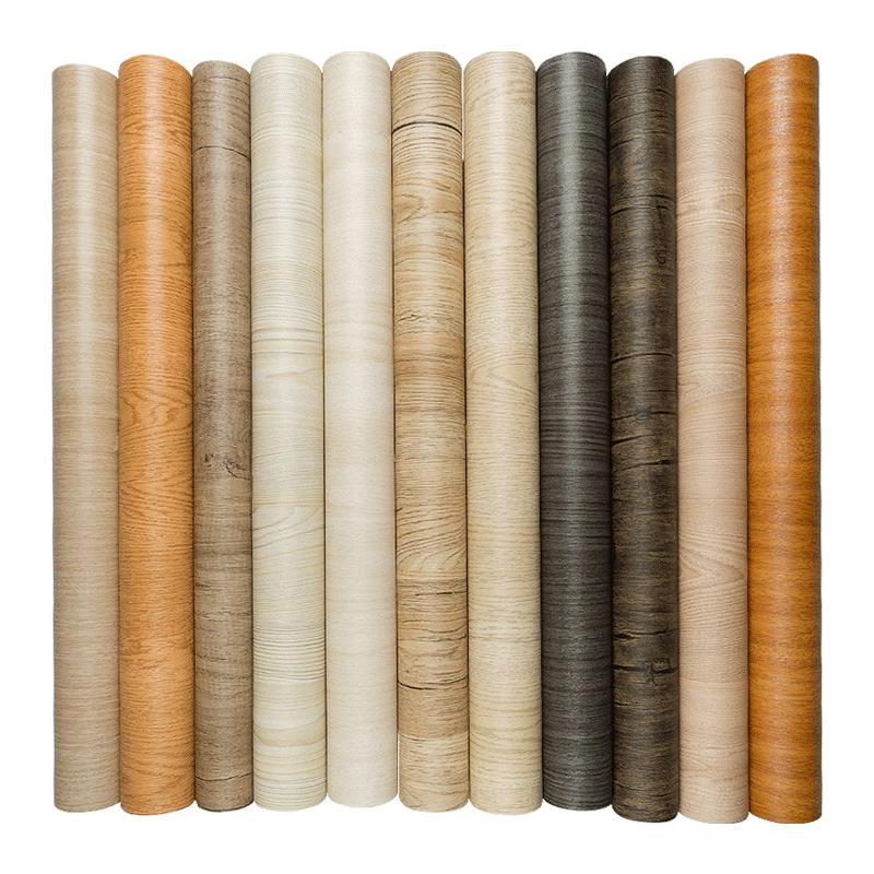 China Wholesale Wooden Wallpaper Korea Brick Wallpaper 3D PVC Vinyl Self-Adhesive Decoration Wallpaper Wall Stickers Roll