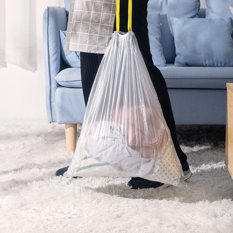 Large Sorting Plastic Drawstring Garbage Bag