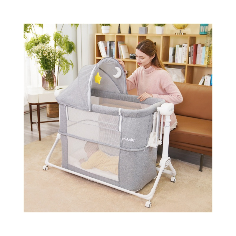 Adjustable High Quality Electric Baby Crib