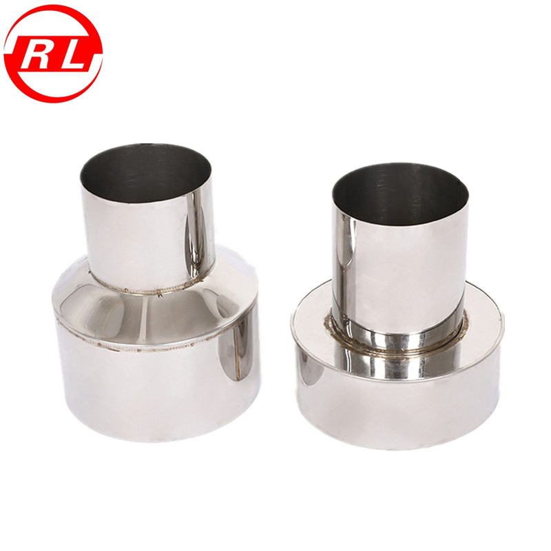 Single Wall Stainless Steel Stove Chimney Flue Pipes for Wood Burning Stoves