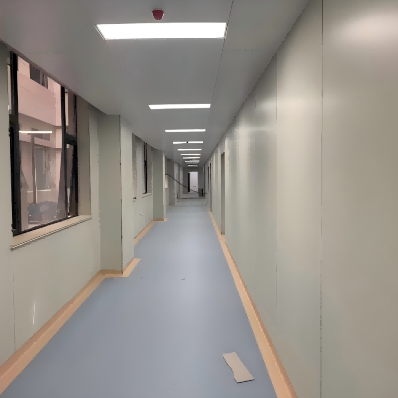 Fiberglass Wall Cladding Sheet Hospital Hygienic PVC Hospital Wall Cladding