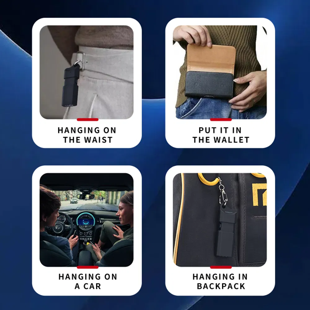 Мини-диктофон с шумоподавлением и брелоком