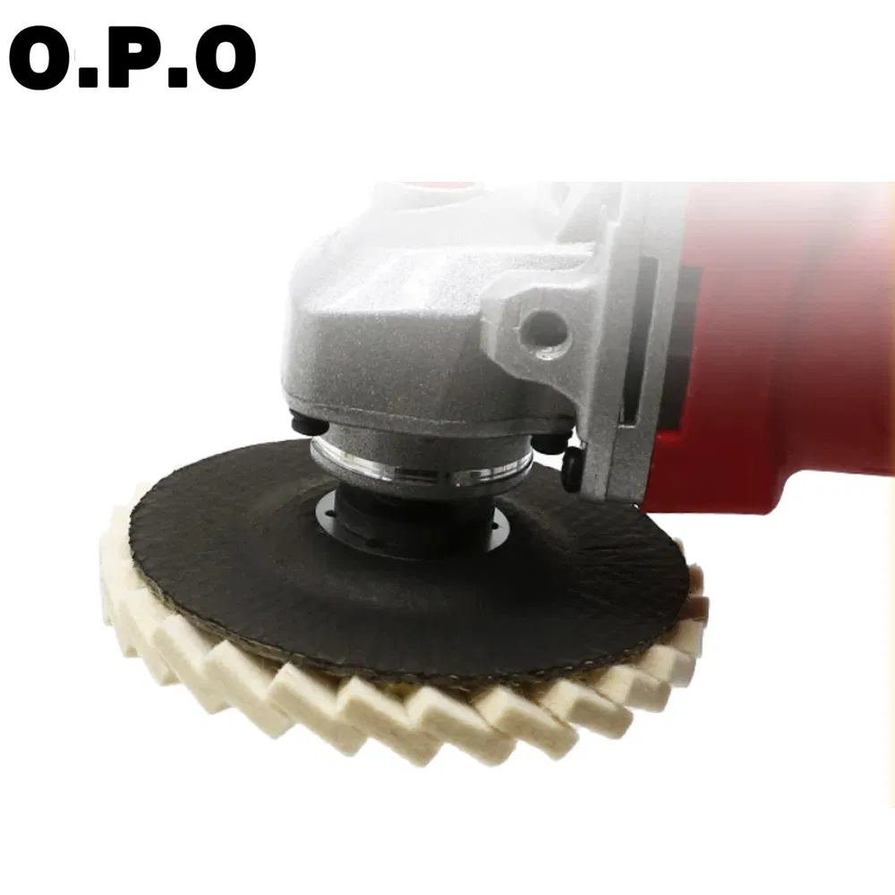 High Density Wool Felt Polishing Wheel Wool Polishing Flap Wheel Glass Polishing Wool Felt Wheel