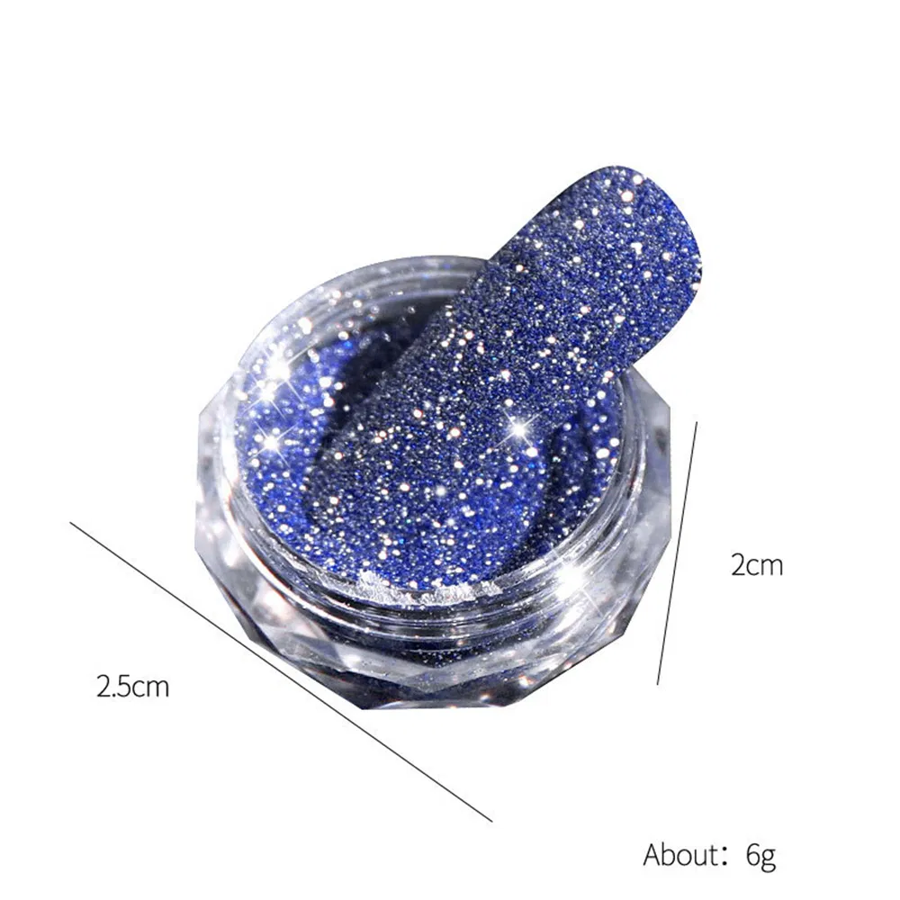 Private label New Designs Colorful Glitter Diamond Nail Acrylic Powder for Nail Beauty Nail Art