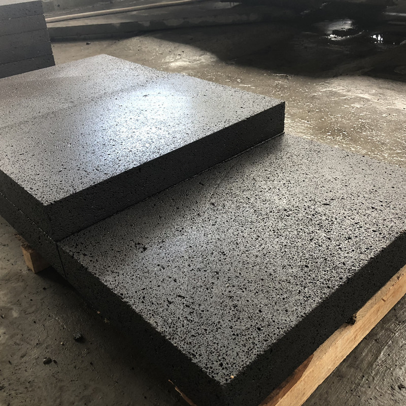 Natural Honed Hainan Black/Grey Basalt for Paving Tile