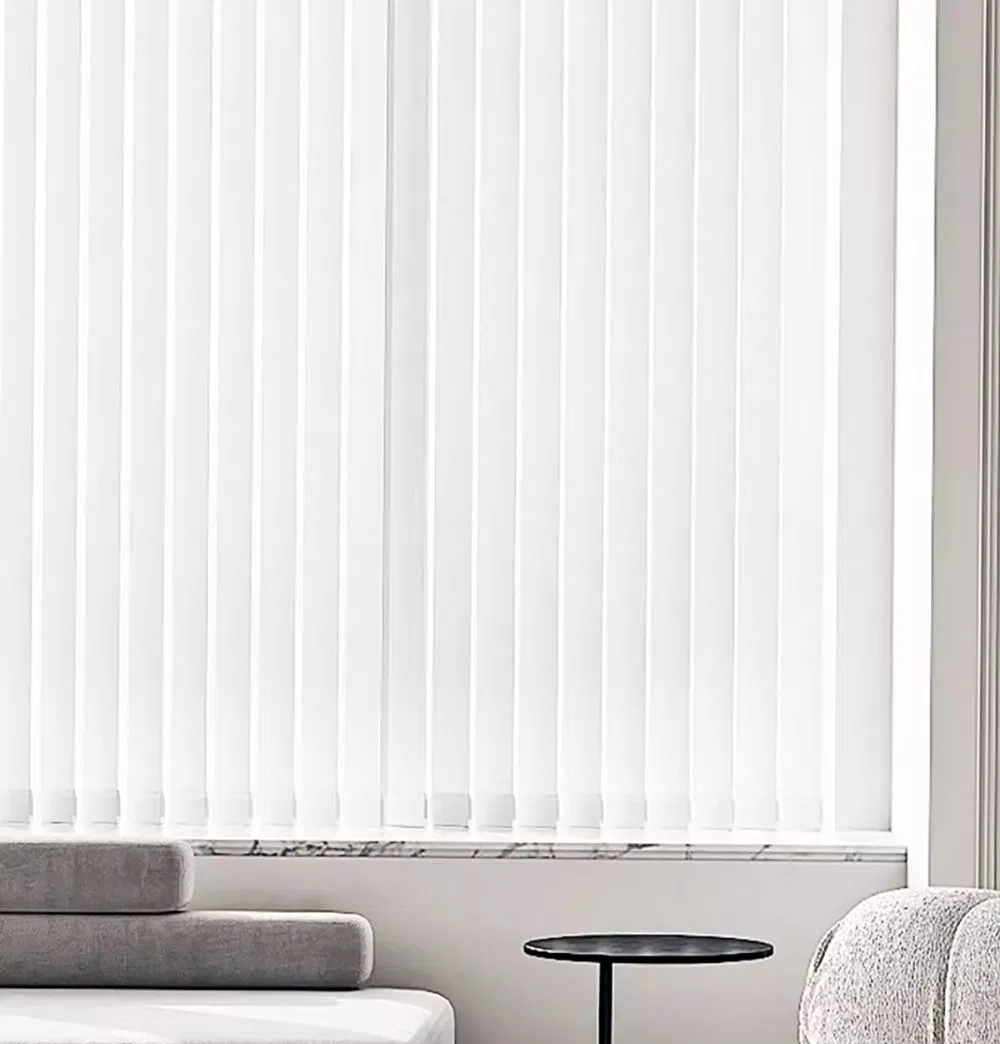 Custom Window Elegant Vertical Blinds Modern Designed Cordless Blinds