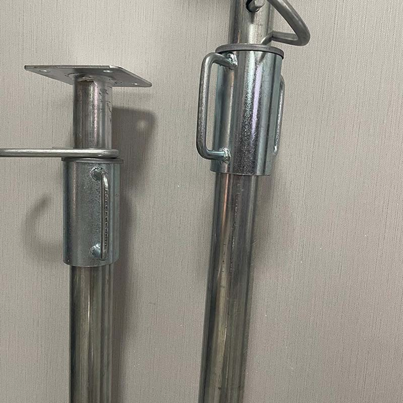 Customized Size Painted Steel Adjustable Prop Italian Type with Cup Nut for Concrete