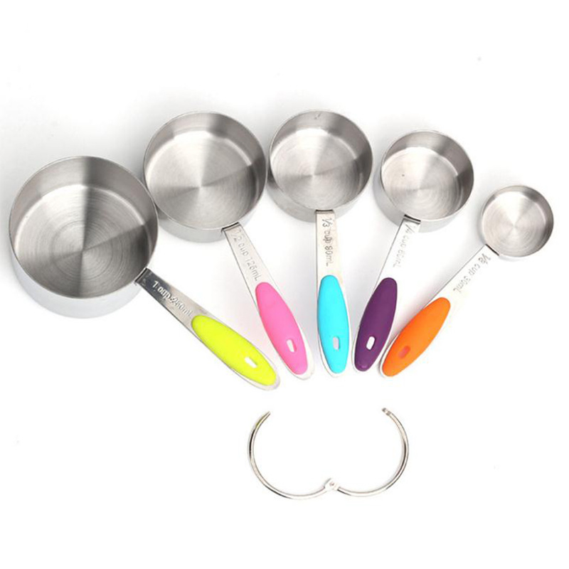 Customize SGS Food Grade Food Additive Measure Spoon Set Kitchenware