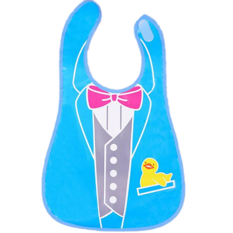 Top Quality Plastic Bib PEVA Waterproof Bibs Wholesale (BB87)