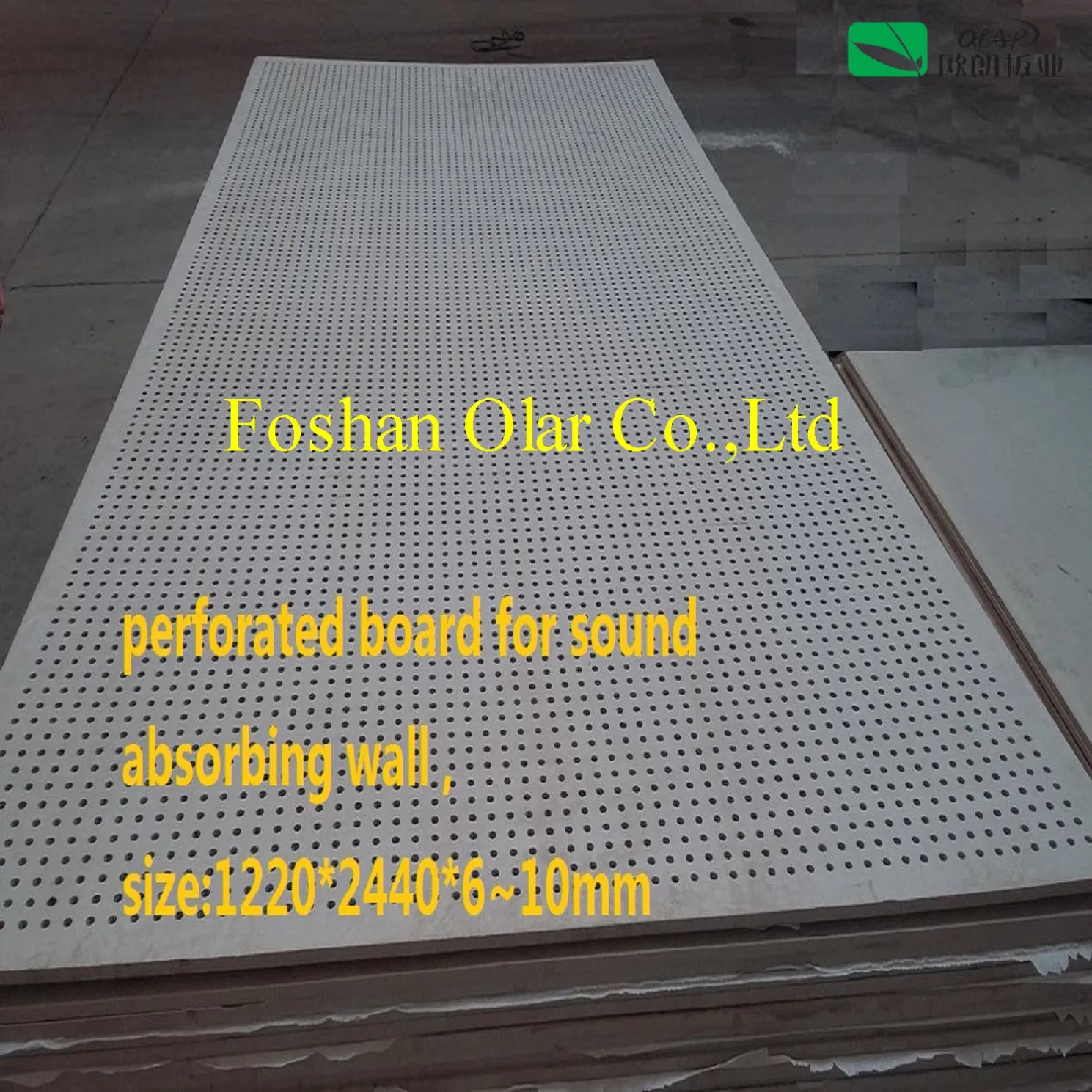 Perforated Calcium Silicate Board- Soundproof Board with Asbestos Free