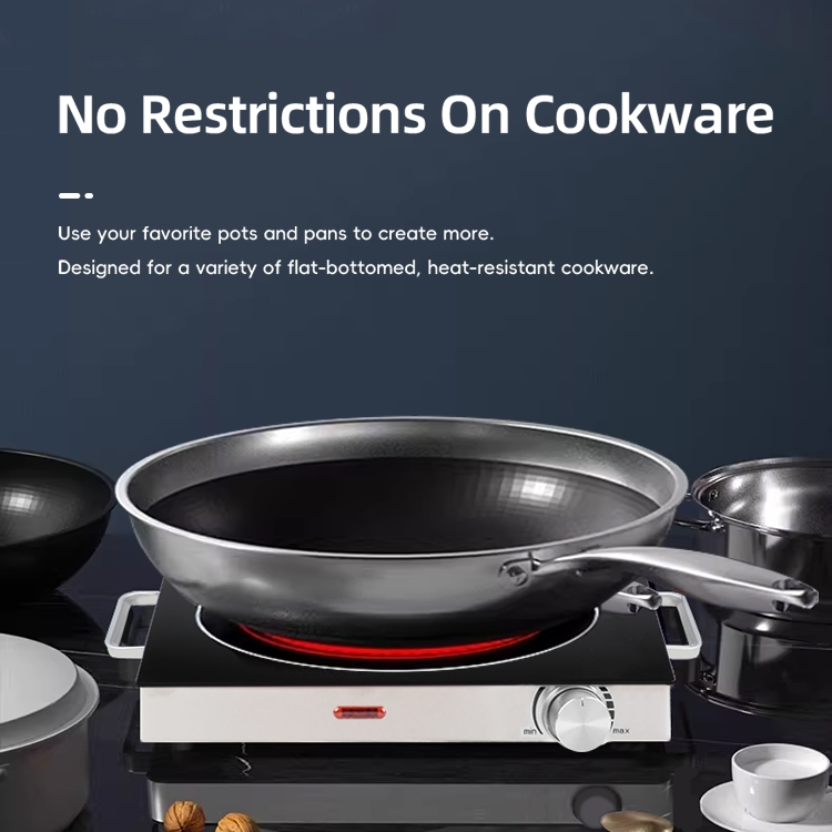 Kitchen Portable Stainless Steel 1 Burner Electric Ceramic Infrared Stove for Home