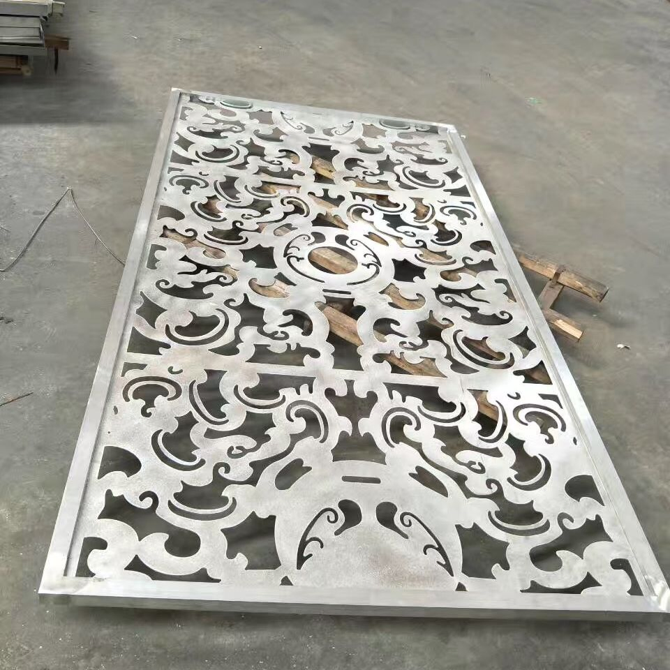 Custom Laser Cut Metal Metal Screen