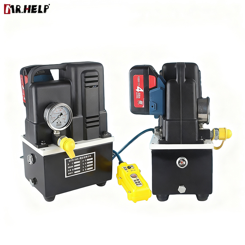 Portable Single Action Hydraulic Oil Pump Hydraulic Electrical Oil Pump