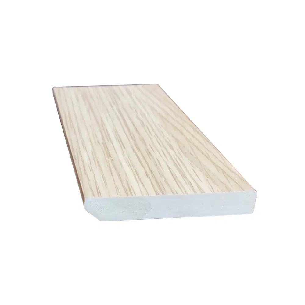 Wood Plastic Stone Plastic WPC Spc PVC Floor Wall Decorative Skirting Board