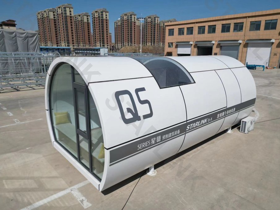 Prefabricated Hotel Apple House Container Homes Space Capsule House Tiny House
