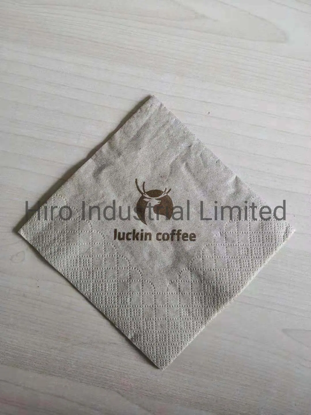 Customized Logo Colorful Napkin Papers for Restaurant and Home Use
