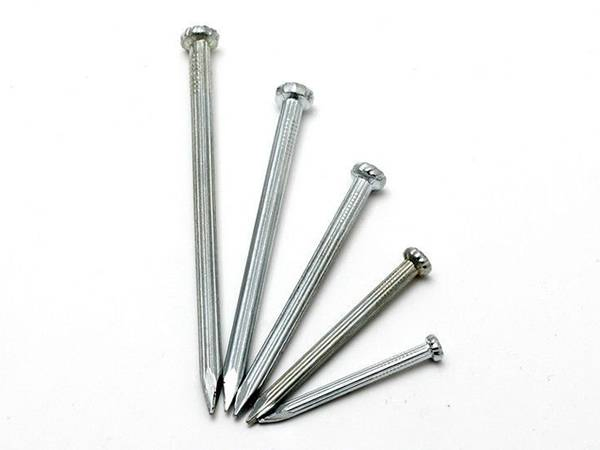 4inch 55HRC Hard Steel Concrete Nails for Building